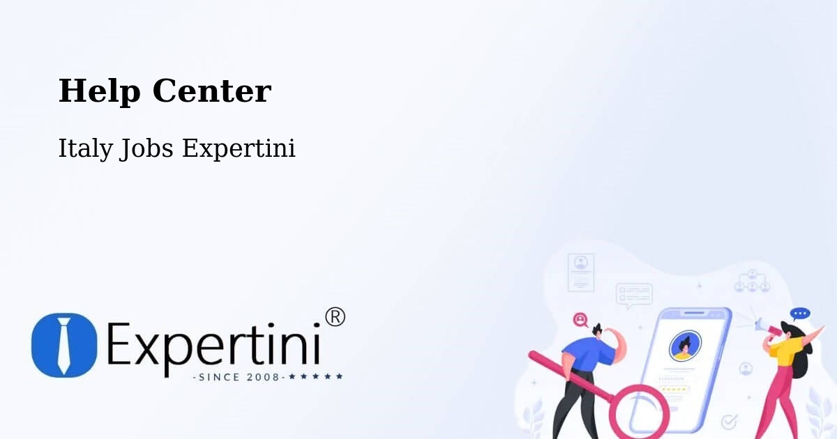 Help Center – Corrido - Italy Jobs Expertini