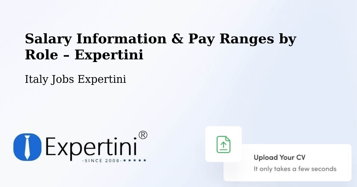 Salary Information & Pay Ranges – Corrido - Corrido, Italy Jobs Expertini